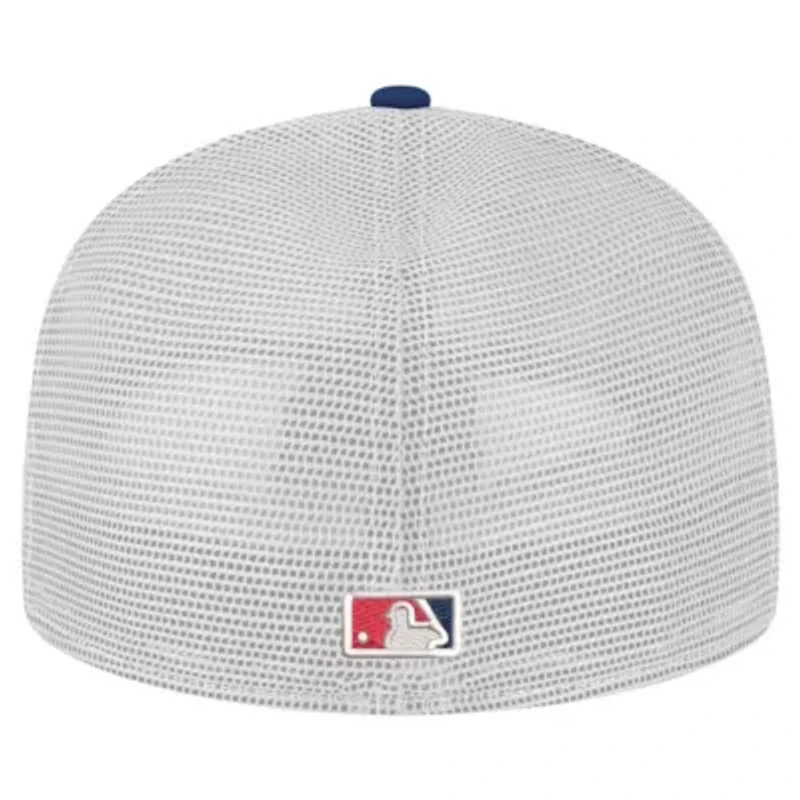 MLB Atlanta Braves Team Color 59FIFTY Trucker Fitted Hat