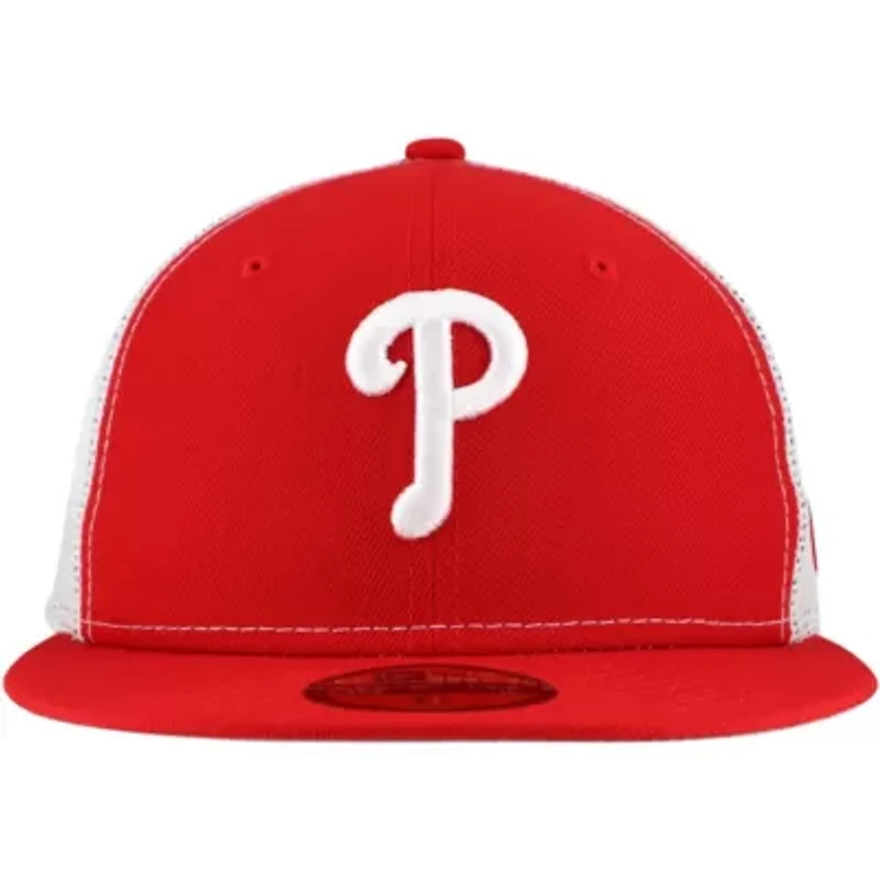 MLB Philadelphia Phillies Team Color 59FIFTY Trucker Fitted Hat