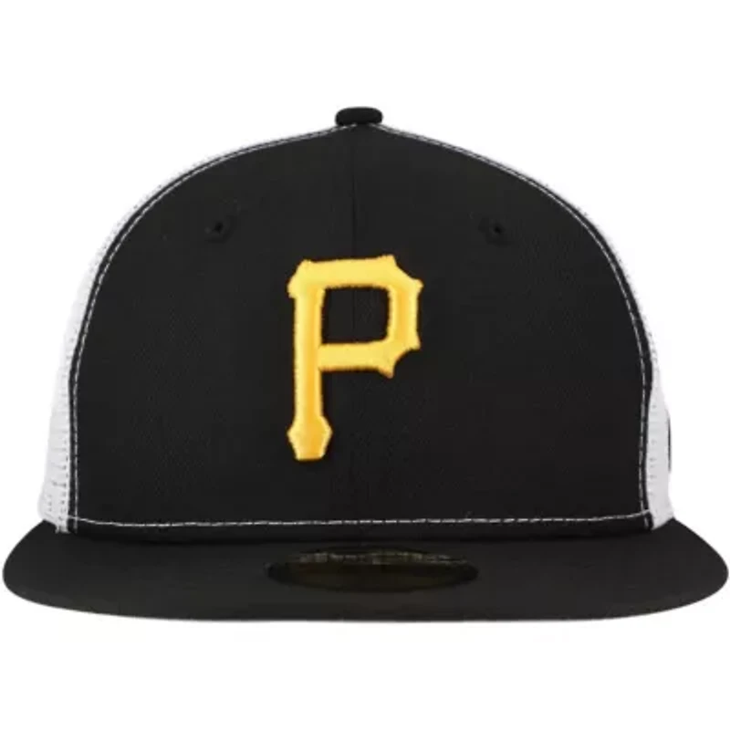 MLB Pittsburgh Pirates Team Color 59FIFTY Trucker Fitted Hat