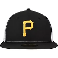 MLB Pittsburgh Pirates Team Color 59FIFTY Trucker Fitted Hat