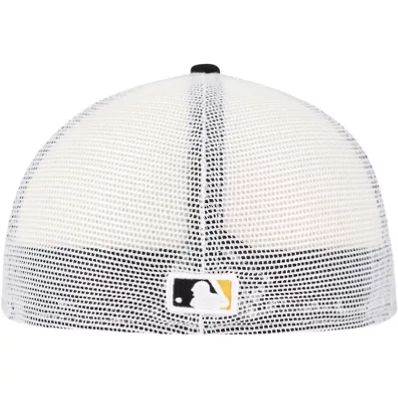 MLB Pittsburgh Pirates Team Color 59FIFTY Trucker Fitted Hat