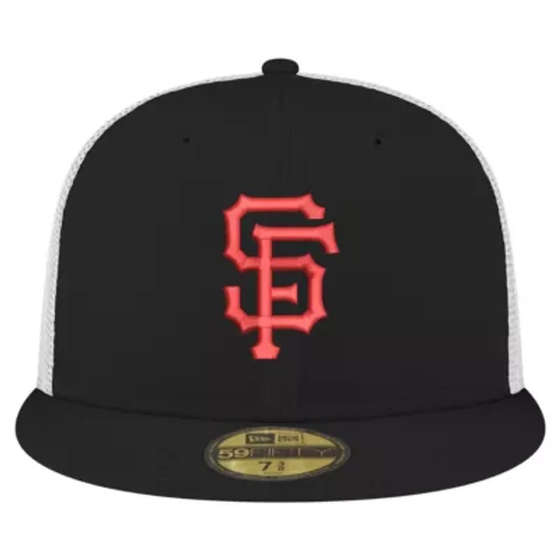 MLB San Francisco Giants Team Color 59FIFTY Trucker Fitted Hat