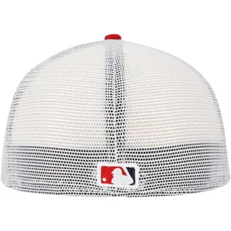 MLB Cincinnati Reds Team Color 59FIFTY Trucker Fitted Hat