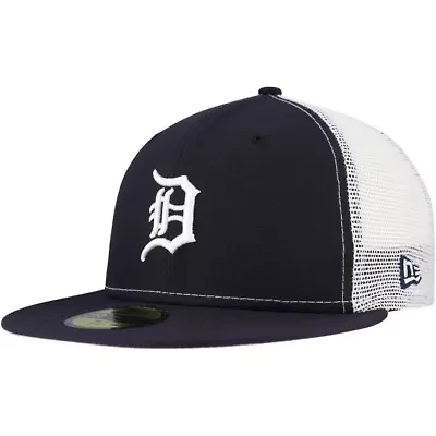 MLB Detroit Tigers Team Color 59FIFTY Trucker Fitted Hat