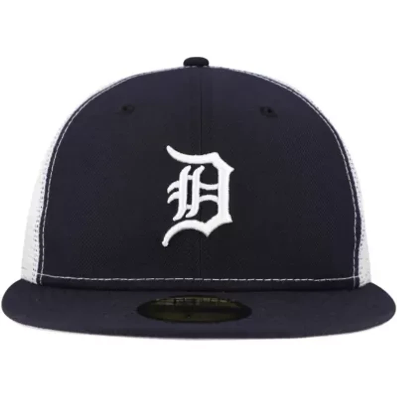 MLB Detroit Tigers Team Color 59FIFTY Trucker Fitted Hat