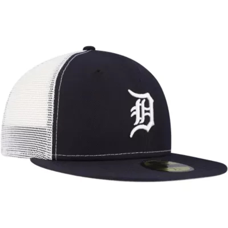 MLB Detroit Tigers Team Color 59FIFTY Trucker Fitted Hat