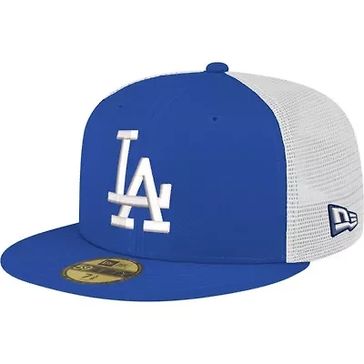 MLB Los Angeles Dodgers Team Color 59FIFTY Trucker Fitted Hat