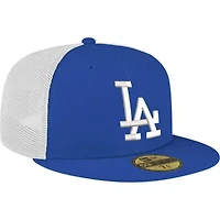 MLB Los Angeles Dodgers Team Color 59FIFTY Trucker Fitted Hat