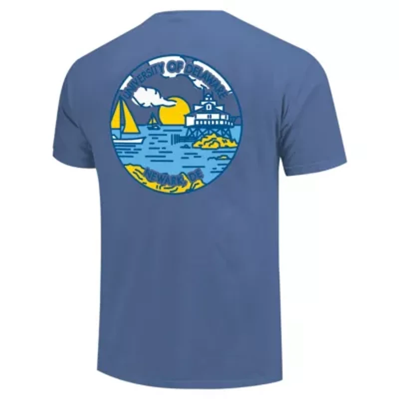 Delaware Fightin' Blue Hens NCAA Unisex Scenic T-Shirt