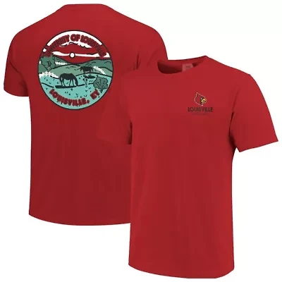 NCAA Unisex Louisville Cardinals Scenic T-Shirt