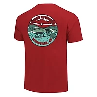 NCAA Unisex Louisville Cardinals Scenic T-Shirt