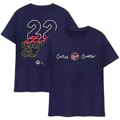 WNBA Unisex Caitlin Clark Indiana Fever Player Signature T-Shirt