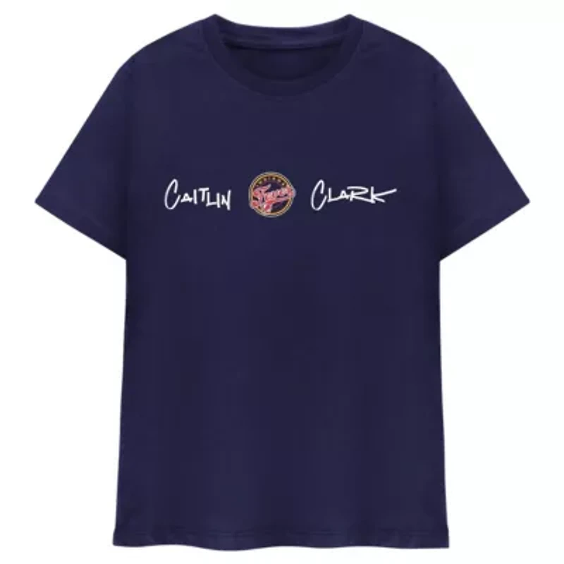 WNBA Unisex Caitlin Clark Indiana Fever Player Signature T-Shirt