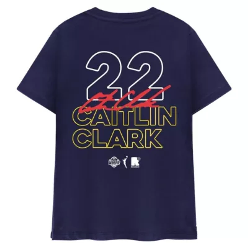 WNBA Unisex Caitlin Clark Indiana Fever Player Signature T-Shirt