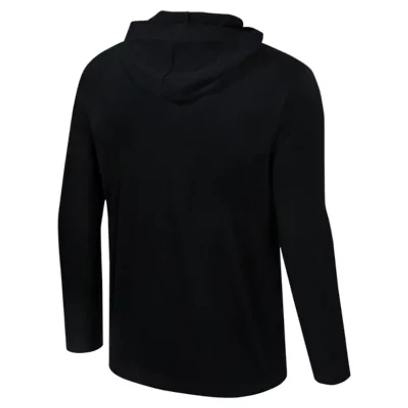 Duke Blue Devils NCAA Color Pop Active Blend 2-Hit Long Sleeve Hooded T-Shirt