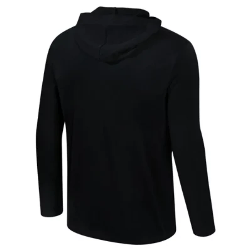 NCAA Arkansas Razorbacks Color Pop Active Blend 2-Hit Long Sleeve Hooded T-Shirt