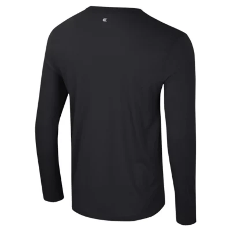 NCAA Nebraska Huskers Color Pop Active Blend 2-Hit Long Sleeve T-Shirt
