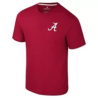 Alabama Crimson Tide NCAA Logo Lockup 2-Hit Active Blend T-Shirt