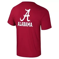 Alabama Crimson Tide NCAA Logo Lockup 2-Hit Active Blend T-Shirt