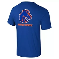 NCAA Boise State Broncos Logo Lockup 2-Hit Active Blend T-Shirt