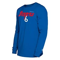 NBA Philadelphia 76ers 2024/25 City Edition Long Sleeve T-Shirt