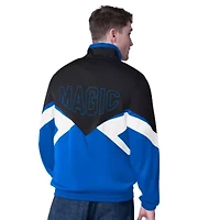 NBA Black/Blue Orlando Magic Rush Applique Full-Zip Track Jacket