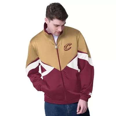 NBA Cleveland Cavaliers Rush Applique Full-Zip Track Jacket