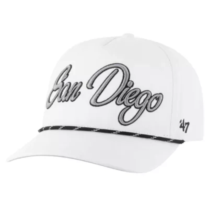 MLB San Diego Padres Overhand Speckle Hitch Rope Adjustable Hat