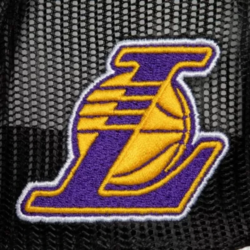 NBA Los Angeles Lakers Hardwood Classics Blocker Foam Front Trucker Snapback Hat