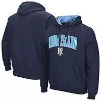 NCAA Rhode Island Rams Arch & Logo 3.0 Pullover Hoodie