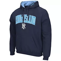 NCAA Rhode Island Rams Arch & Logo 3.0 Pullover Hoodie