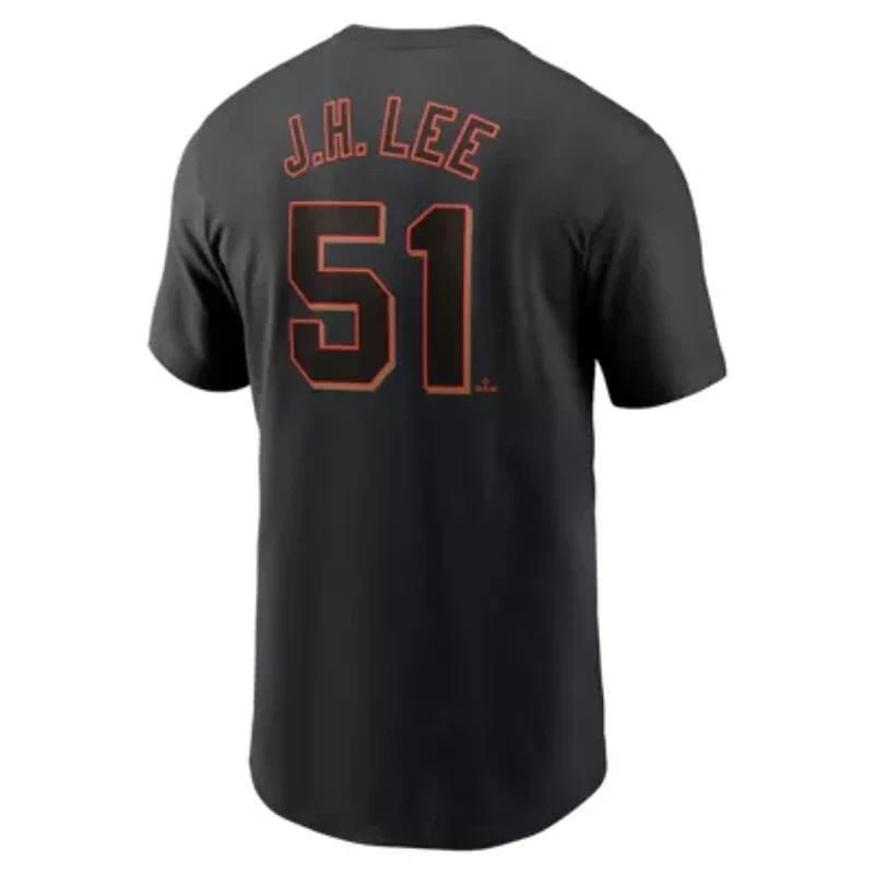 MLB Nike Jung Hoo Lee San Francisco Giants Fuse Name & Number T-Shirt