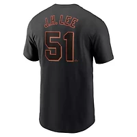 MLB Nike Jung Hoo Lee San Francisco Giants Fuse Name & Number T-Shirt