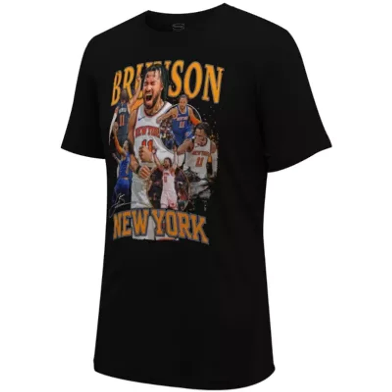 NBA Unisex Jalen Brunson New York Knicks Player Crossroads T-Shirt