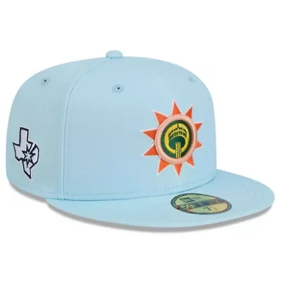 NBA Light San Antonio Spurs 2024/25 City Edition Alternate 59FIFTY Fitted Hat