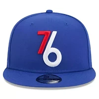 NBA Philadelphia 76ers 2024/25 City Edition Alternate 9FIFTY Snapback Hat