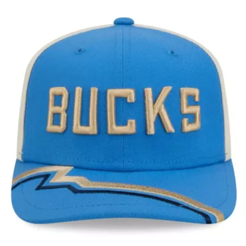 NBA Milwaukee Bucks 2024/25 City Edition 9SEVENTY Stretch-Snap Hat