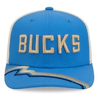 NBA Milwaukee Bucks 2024/25 City Edition 9SEVENTY Stretch-Snap Hat