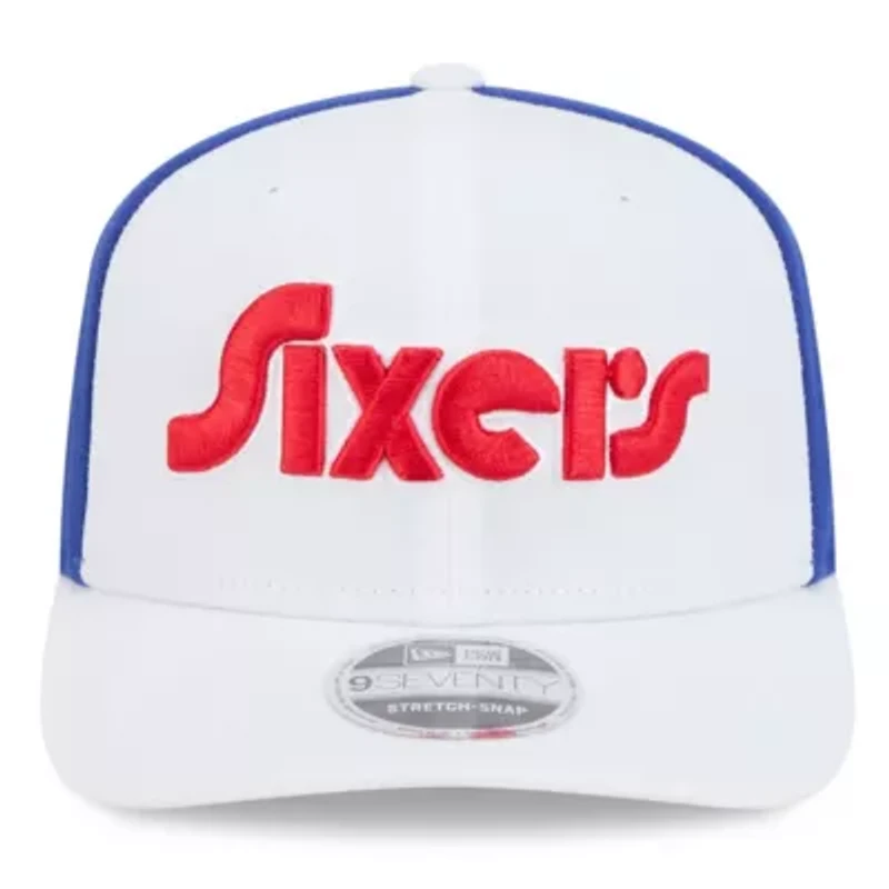 NBA Philadelphia 76ers 2024/25 City Edition 9SEVENTY Stretch-Snap Hat