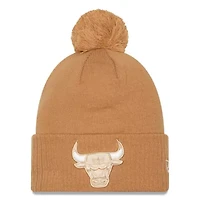 NBA Chicago Bulls 2024/25 City Edition Cuffed Knit Hat with Pom