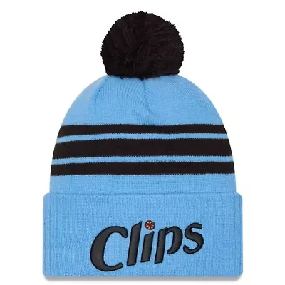 Los Angeles Clippers NBA LA Clippers 2024/25 City Edition Cuffed Knit Hat with Pom