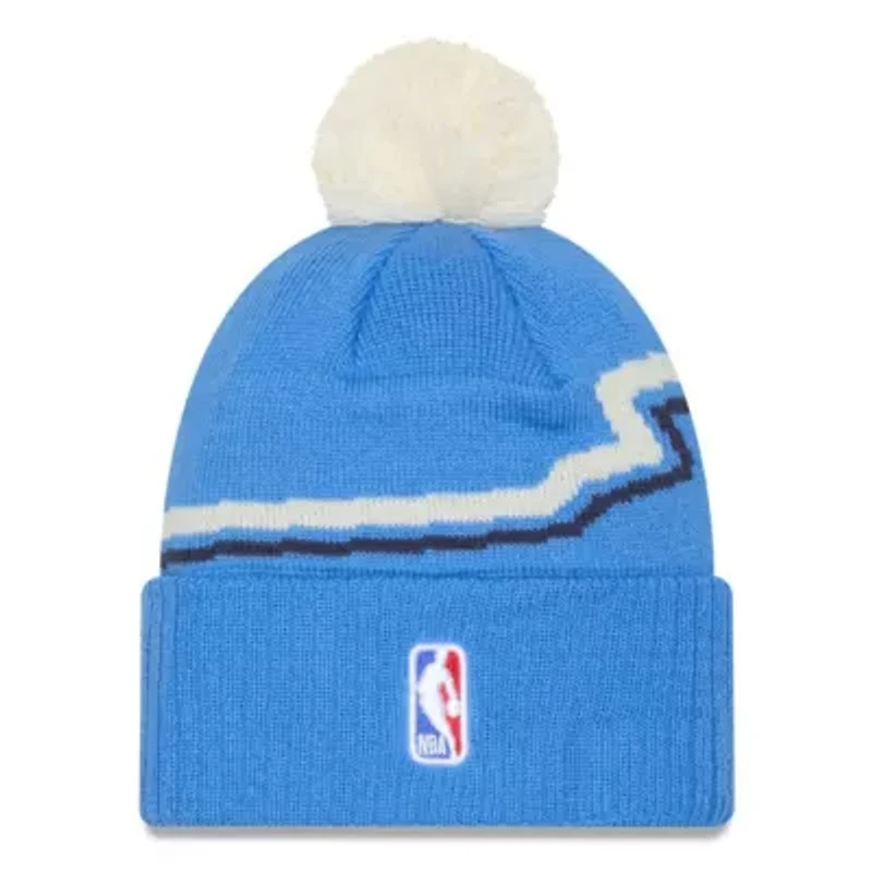NBA Milwaukee Bucks 2024/25 City Edition Cuffed Knit Hat with Pom