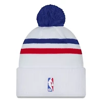 NBA Philadelphia 76ers 2024/25 City Edition Cuffed Knit Hat with Pom