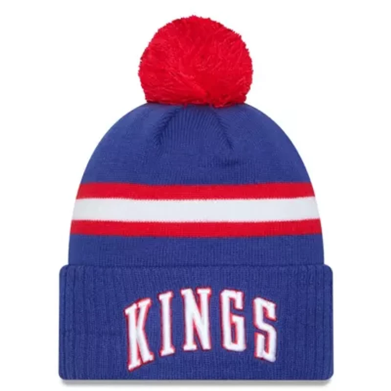 NBA Sacramento Kings 2024/25 City Edition Cuffed Knit Hat with Pom