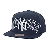 MLB New York Yankees Full Frontal Snapback Hat