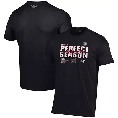 NCAA Under Armour South Carolina Gamecocks 2024 Basketball National s Perfect Season T-Shirt