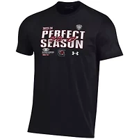 NCAA Under Armour South Carolina Gamecocks 2024 Basketball National s Perfect Season T-Shirt