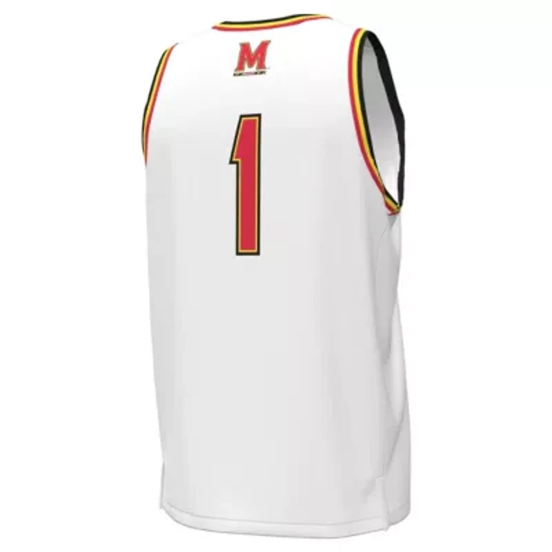 NCAA Under Armour #1 Maryland Terrapins Replica Basketball Jersey