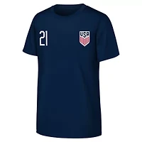Soccer National Teams Timothy Weah USMNT Name & Number T-Shirt