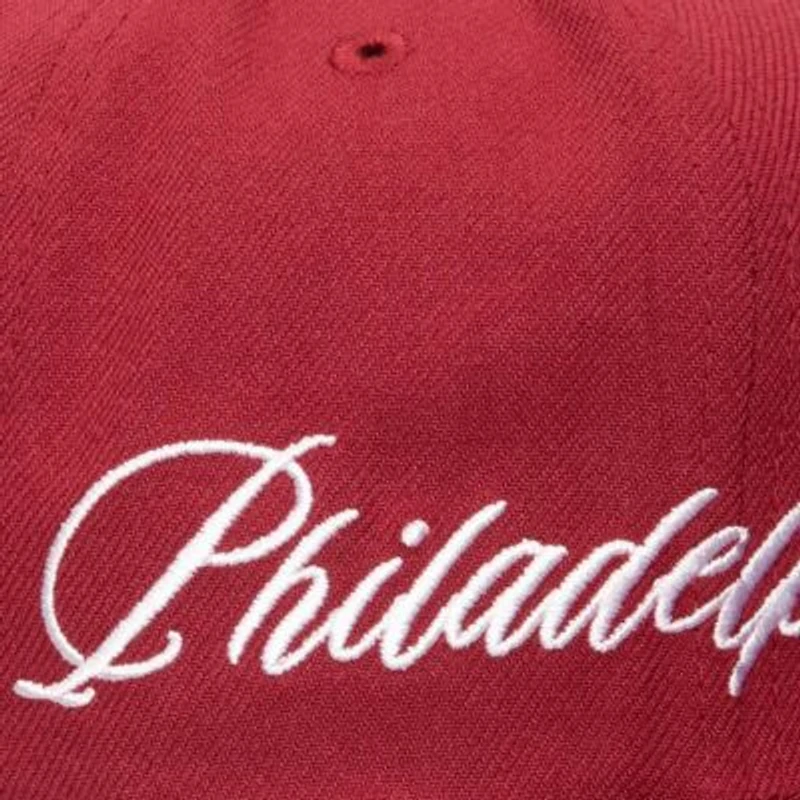 MLB Philadelphia Phillies Just Don x MLB Lux Script Snapback Hat